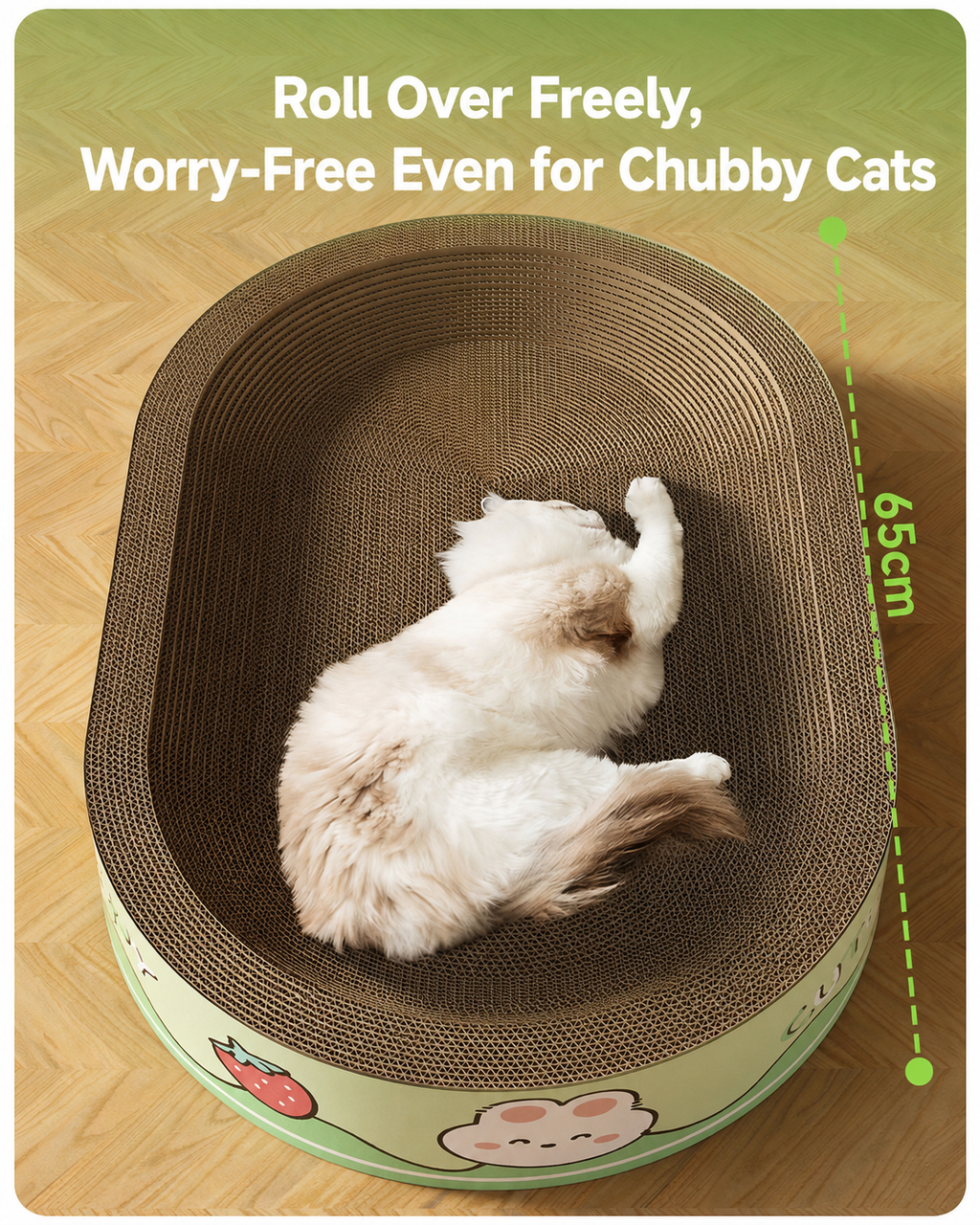 Scratch-Resistant Cat Bed