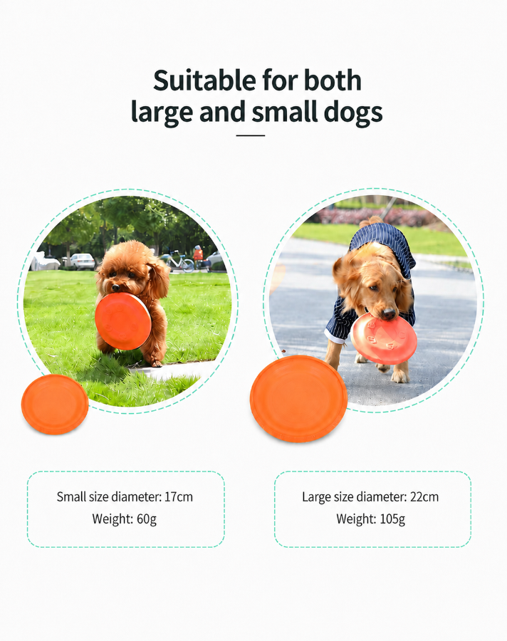 Pet frisbee