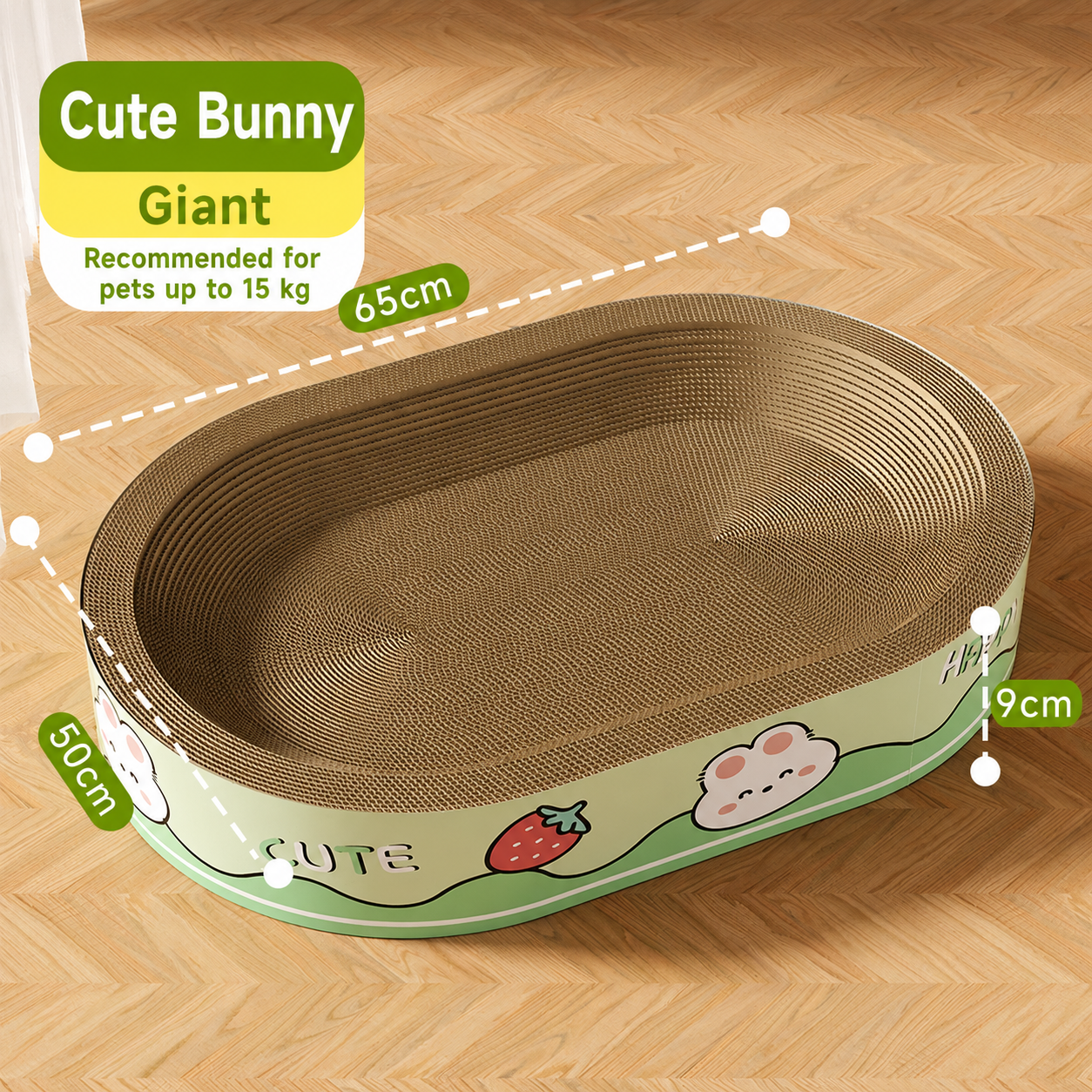 Scratch-Resistant Cat Bed