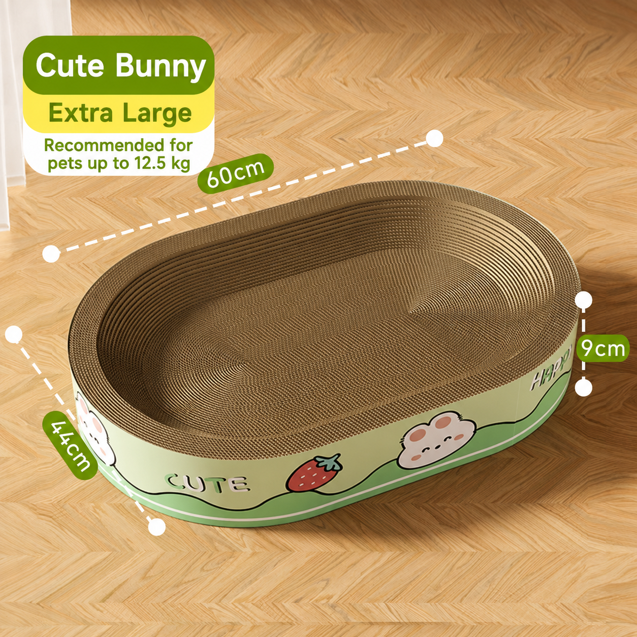 Scratch-Resistant Cat Bed