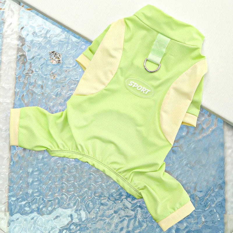 Pet sun protection quick-drying vest